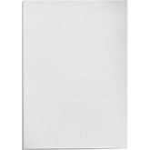 GBC BINDING COVERS LEATHERGRAIN WHITE  A5 250 GSM - Al Masam Stationery LLC